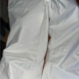 White North Face Snow Pants